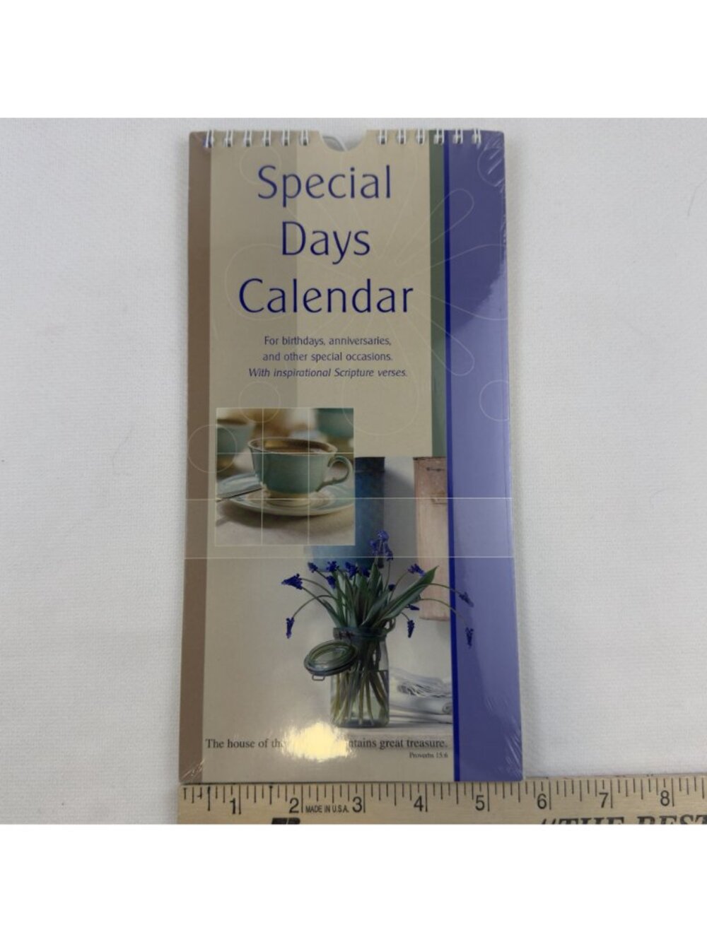 Special Days Calendar Set Of 3 Inspirational Scripture Verses Spiral-Bound NEW - Picture 12 of 12